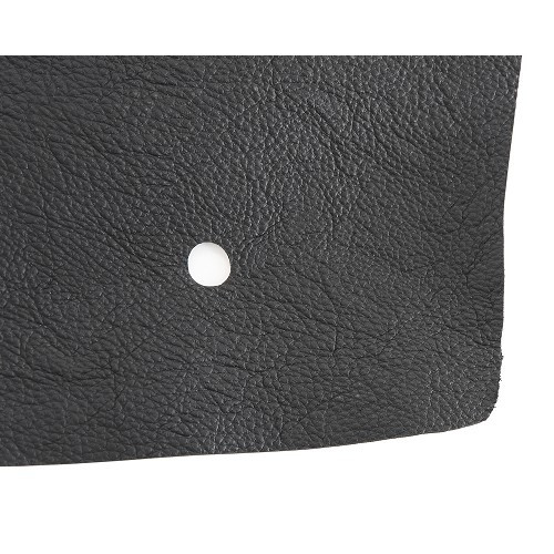 Boot mat for Peugeot 205 in black imitation leather - PE30127