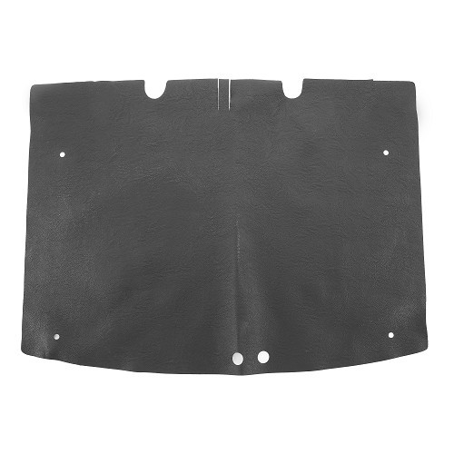  Boot mat for Peugeot 205 in black imitation leather - PE30127 