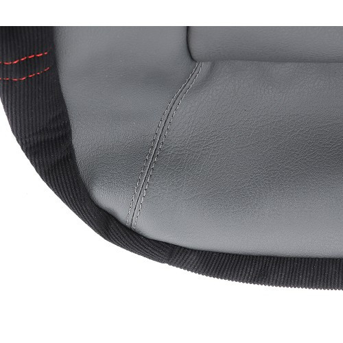 Front seat covers in ribbed fabric for Peugeot 205 RALLYE - PE30135