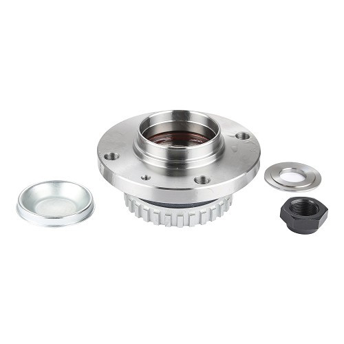     
                
                
    Front wheel hub and bearing kit RCA 129 x 25 x 65 mm for Peugeot 205 with ABS - PE30155
