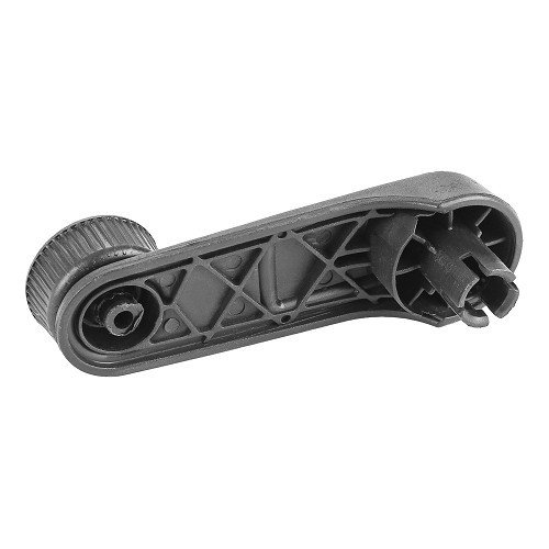 Black window winder handle for Peugeot 205 all models - PE30302