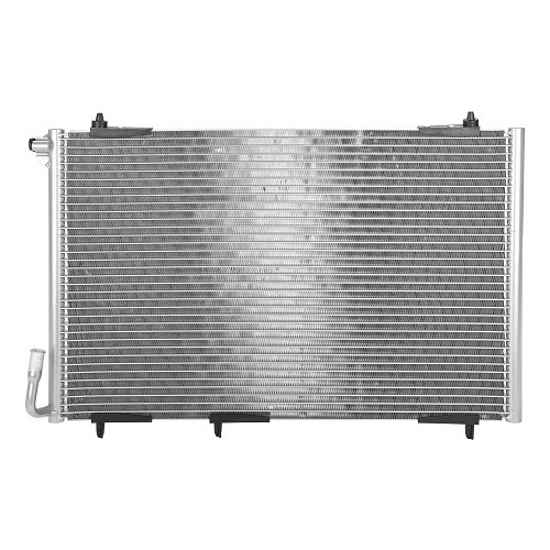  Air conditioning condenser 545 x 366 x 16 Ridex for Peugeot 206 S16, XS and RC - PE50050 