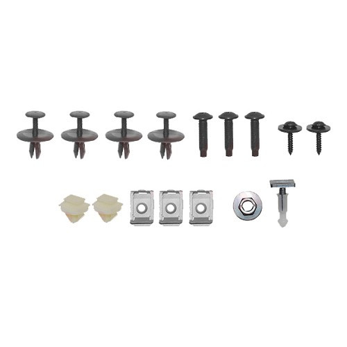  Kit di montaggio dell'alettone anteriore per Peugeot 206 tutti i modelli (1998-2012) - PE50069 