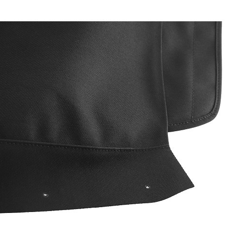 Complete convertible top in black alpaca for Peugeot 306 Cabriolet - PK01300