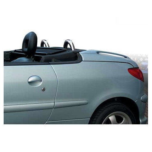  2 Barras de proteção em aço inoxidável para Peugeot 206 CC - PK05000 