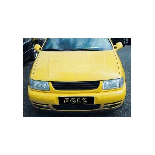 Front grille without grille badge for Polo 6N1 ->99, 4 bars - PK10404