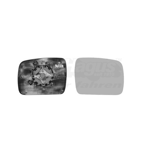  Rechter spiegelglas voor Land Rover Freelander 2 (2010-2014) - RE00068 