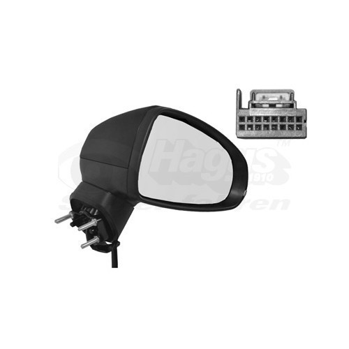  Espelho exterior direito para AUDI A1, A1 Sportback - RE00082 