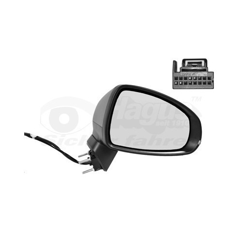  Espejo exterior derecho para AUDI A1, A1 Sportback - RE00088 