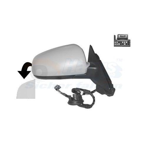  Right-hand wing mirror for AUDI A3 - RE00153 