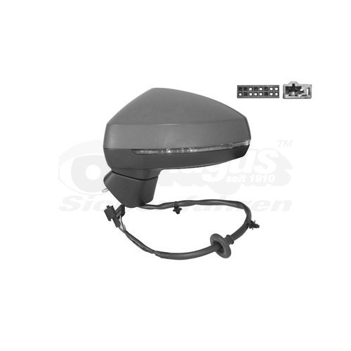  Espejo exterior izquierdo para AUDI A3, A3 Sportback - RE00164 