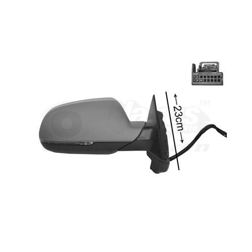  Right-hand wing mirror for AUDI A3 - RE00181 