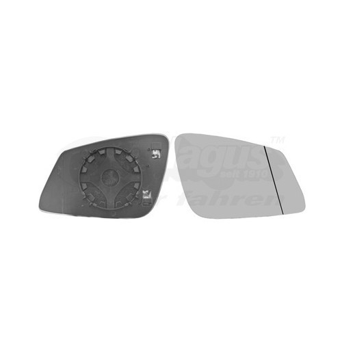  Rechter buitenspiegelglas voor BMW 1, 1, 2 Coupé, 2 Cabrio, 3, 3 Gran Turismo, 3 Touring, 4 Coupé, 4 Cabrio, 4 Gran Coupé, i3, X1 - RE00279 