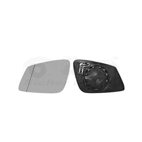  Cristal de espejo exterior izquierdo para BMW 2 Active Tourer, 2 Gran Tourer, X1 - RE00347 