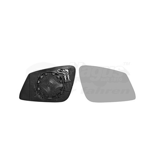  Verre de rétroviseur extérieur droit pour BMW 2 Active Tourer, 2 Gran Tourer, X1 - RE00348 