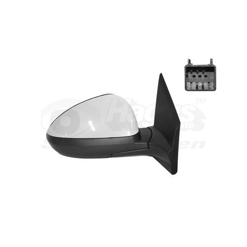  Right-hand wing mirror for CHEVROLET AVEO 3/5 doors, AVEO Saloon - RE00386 