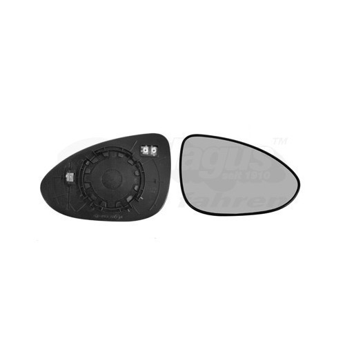  Espelho retrovisor exterior direito para CHEVROLET AVEO 3/5 portas, AVEO A de três peças - RE00390 