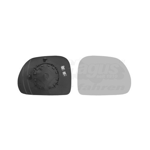  Buitenspiegelglas, rechts voor FIAT 500L - RE00442 