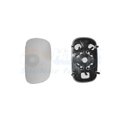  Cristal de espejo exterior izquierdo o derecho para FIAT DOBLO, DOBLO Cargo - RE00503 