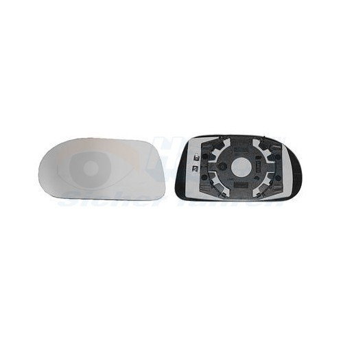  Left-hand wing mirror glass for FIAT BRAVA, BRAVO I - RE00578 