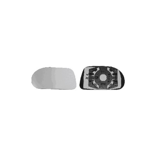  Right-hand wing mirror glass for FIAT BRAVA, BRAVO I - RE00579 