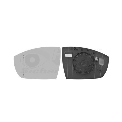  Verre de rétroviseur extérieur gauche pour FORD ECOSPORT - RE00619 