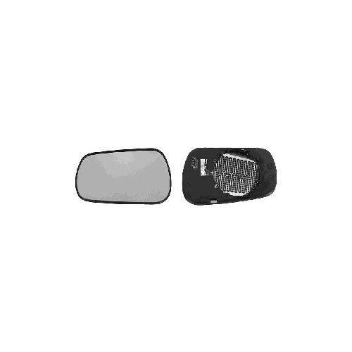  Verre de rétroviseur extérieur droit pour FORD FIESTA V, FIESTA V Van, FUSION - RE00636 