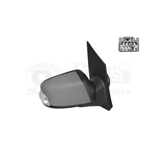  Espejo exterior, derecho para FORD FOCUS II, FOCUS II A de tres volúmenes, FOCUS II Estate - RE00766 