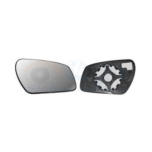  Buitenspiegelglas rechts voor FORD FIESTA V, FIESTA V Van, FOCUS II, FOCUS II Three-Space, FOCUS II Estate, FUSION, MONDEO III, MONDEOIII Three-Space, MONDEO III Estate - RE00776 