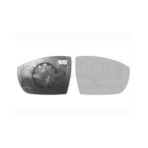  Buitenspiegelglas, rechts voor FORD C-MAX II, C-MAX II Van, GALAXY, GRAND C-MAX, GRAND C-MAX Van, S-MAX - RE00822 