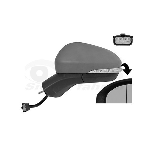  Espelho exterior esquerdo para FORD MONDEO V 3/5 portas, MONDEO V Turnier - RE00853 