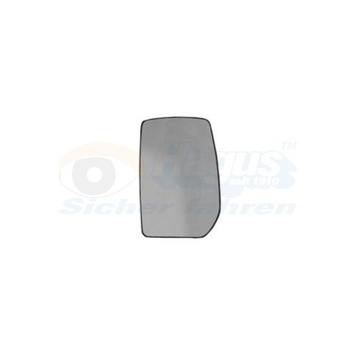  Left-hand wing mirror glass for FORD TRANSIT Minibus, TRANSIT Van Platform/Chassis, TRANSIT Van, TRANSIT MK-7 Van Platform/Chassis, TRANSIT MK-7 Minibus, TRANSIT MK-7 Van, TRANSIT TOURNEO - RE00909 