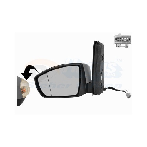  Buitenspiegel links voor FORD C-MAX II, C-MAX II Van, GRAND C-MAX, GRAND C-MAX Van - RE00951 