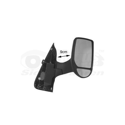  Right-hand wing mirror for FORD TRANSIT MK-7 Platform Van Platform/Chassis, TRANSIT MK-7 Minibus, TRANSIT MK-7 Van, TRANSIT TOURNEO - RE00954 