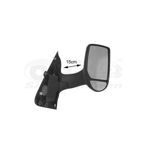  Specchio esterno, destro per FORD TRANSIT MK-7 Piattaforma camion/telaio, TRANSIT MK-7 Bus/Autocar, TRANSIT MK-7 Van, TRANSIT TOURNEO - RE00958 