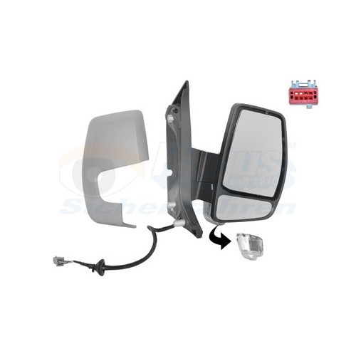  Right-hand wing mirror for FORD TOURNEO CUSTOM Minibus, TRANSIT CUSTOM Minibus, TRANSIT CUSTOM Van - RE00968 
