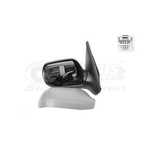  Espejo exterior derecho para MAZDA 2 - RE01036 