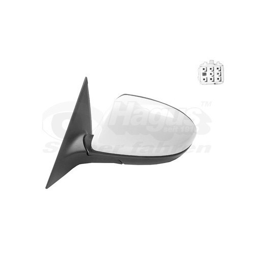  Left-hand wing mirror for MAZDA 6, 6 3/5 doors, 6 Estate - RE01054 