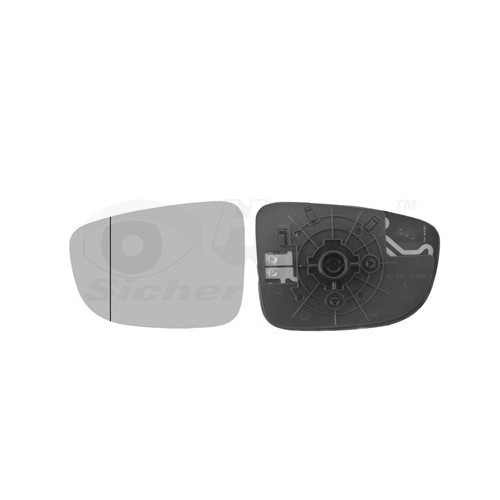  Cristal del retrovisor exterior, izquierdo para MAZDA 6 A de tres volúmenes, 6 Estate - RE01062 