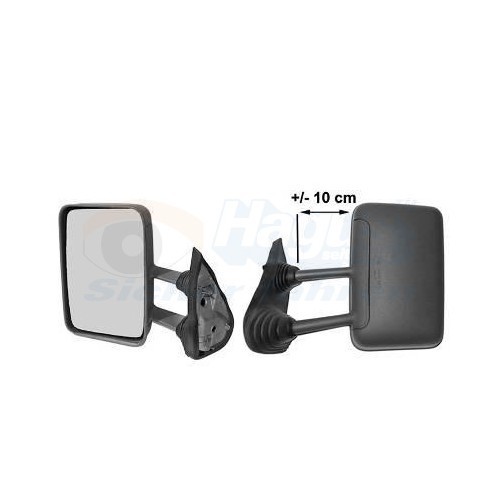  Left-hand wing mirror for IVECO DAILY II Minibus, DAILY I Tilt Truck, DAILY II Platform Van Platform/Chassis, DAILY II Van/Saloon - RE01084 