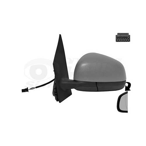  Specchio esterno sinistro per SMART FORTWO Coupé, FORTWO Convertible - RE01147 