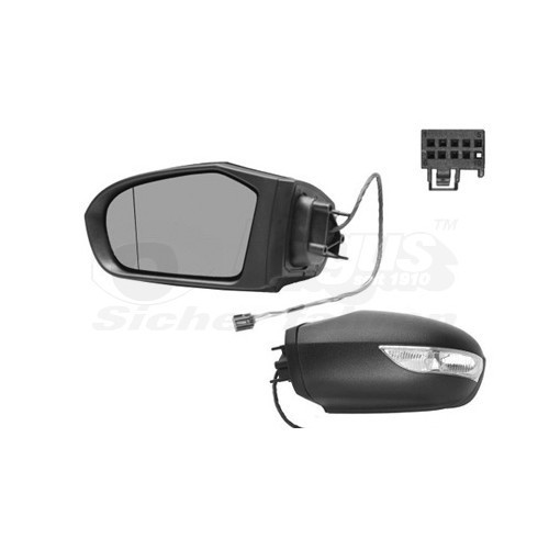  Left-hand wing mirror for MERCEDES-BENZ CLASS A, CLASS B - RE01169 