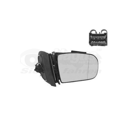  Espelho exterior direito para MERCEDES-BENZ E CLASS, E CLASS Wagon - RE01192 