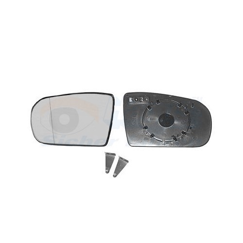  Left-hand wing mirror glass for MERCEDES-BENZ E CLASS, E CLASS WAGON - RE01199 