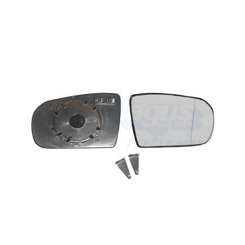  Right-hand wing mirror glass for MERCEDES-BENZ CLASS E, CLASS EBreak - RE01200 