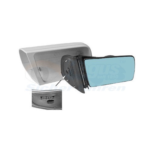  Right-hand wing mirror for MERCEDES-BENZ C CLASS, C CLASS Wagon, S CLASS - RE01202 