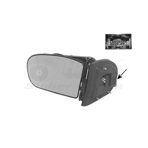  Espejo exterior izquierdo para MERCEDES-BENZ C CLASS, C CLASS Coupe, C CLASS T-Model - RE01226 