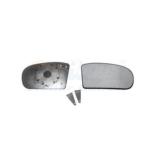  Right-hand wing mirror glass for MERCEDES-BENZ C CLASS, CCASS, C CLASS T-Model, E CLASS, E CLASS T-Model - RE01243 