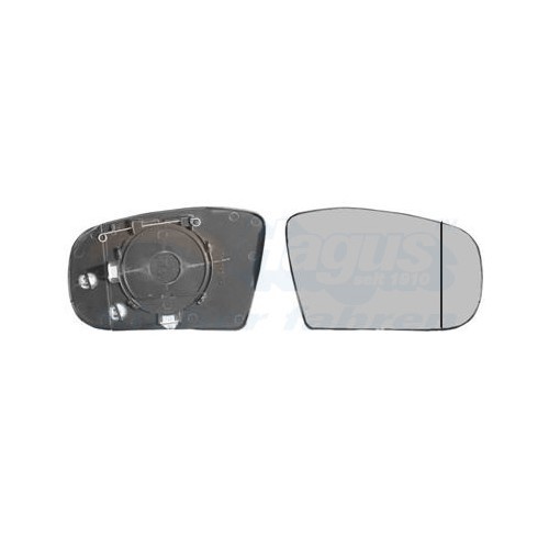  Right-hand wing mirror glass for MERCEDES-BENZ CLASSE S, CLASSE SCoupé - RE01247 