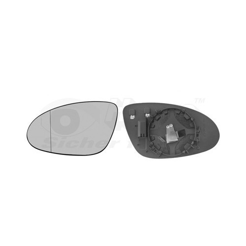  Left-hand wing mirror glass for MERCEDES-BENZ CLASSE S - RE01256 